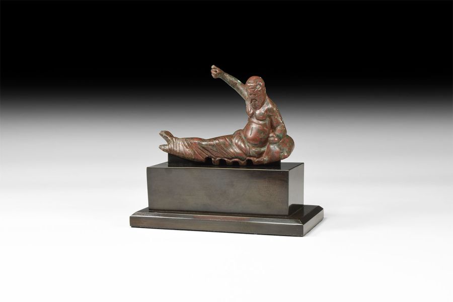 Greek Reclining Satyr Banqueteer