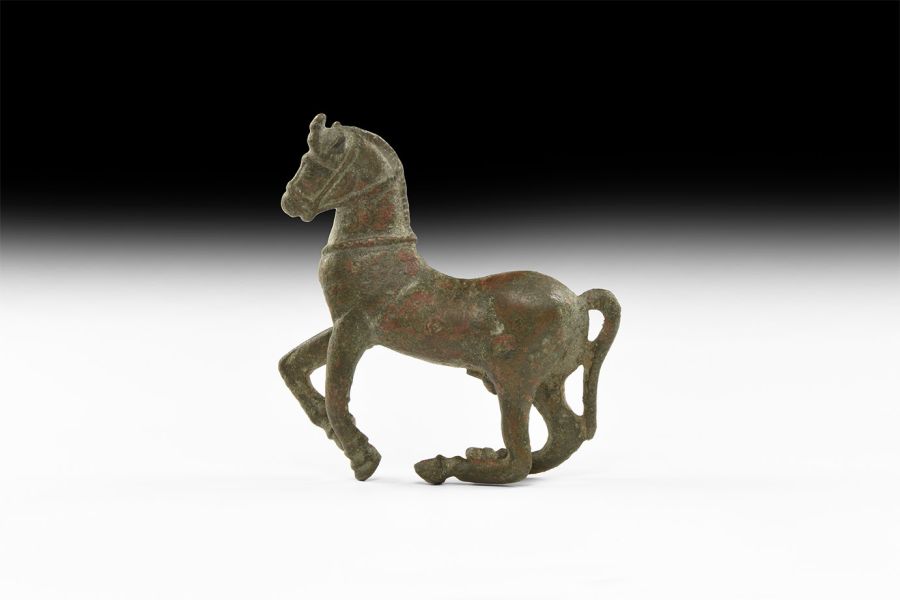 Roman Statuette of a Galloping Horse