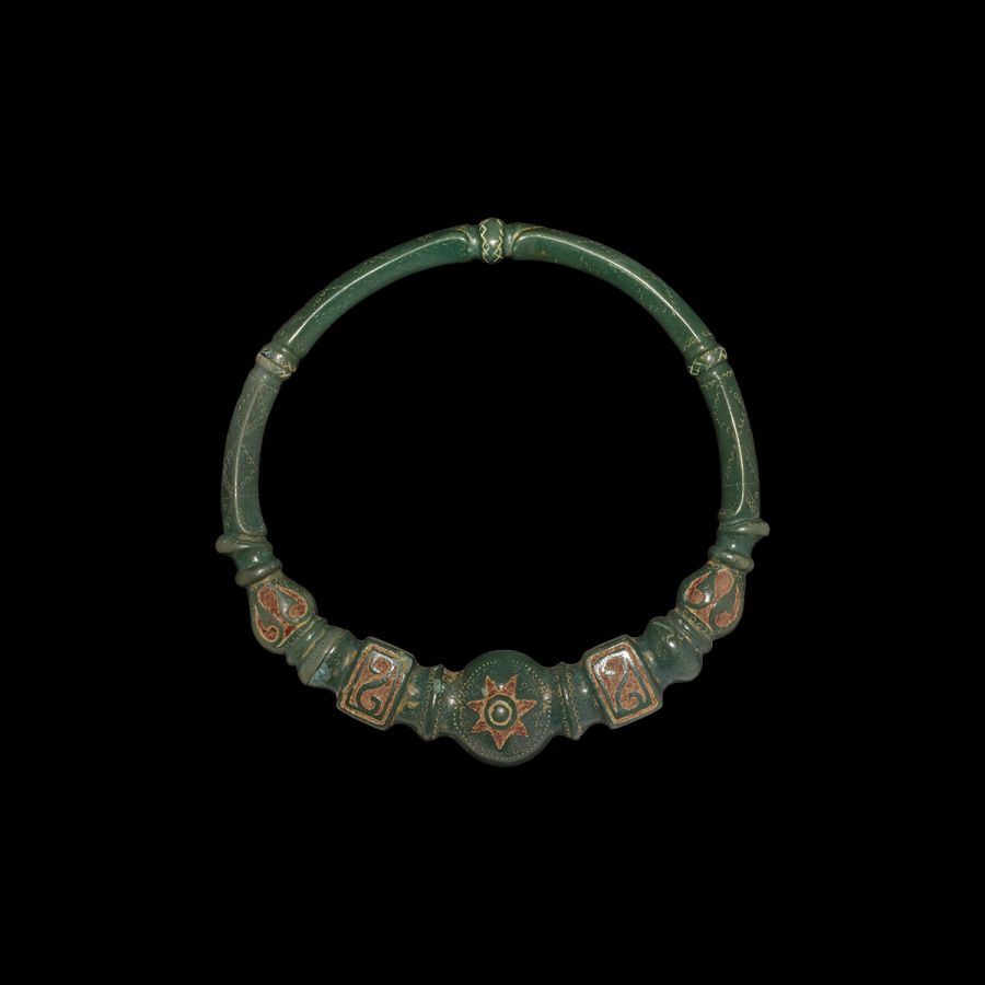 Iron Age Celtic Enamelled Torc