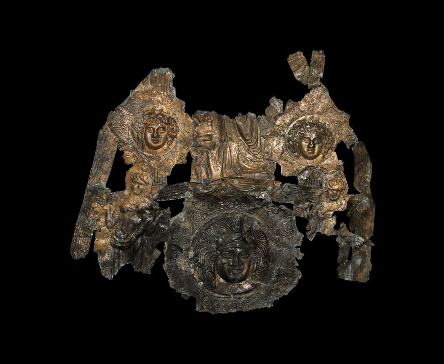Greek Hellenistic Silver 'Kingdom of Pontus' Horse Front Armour