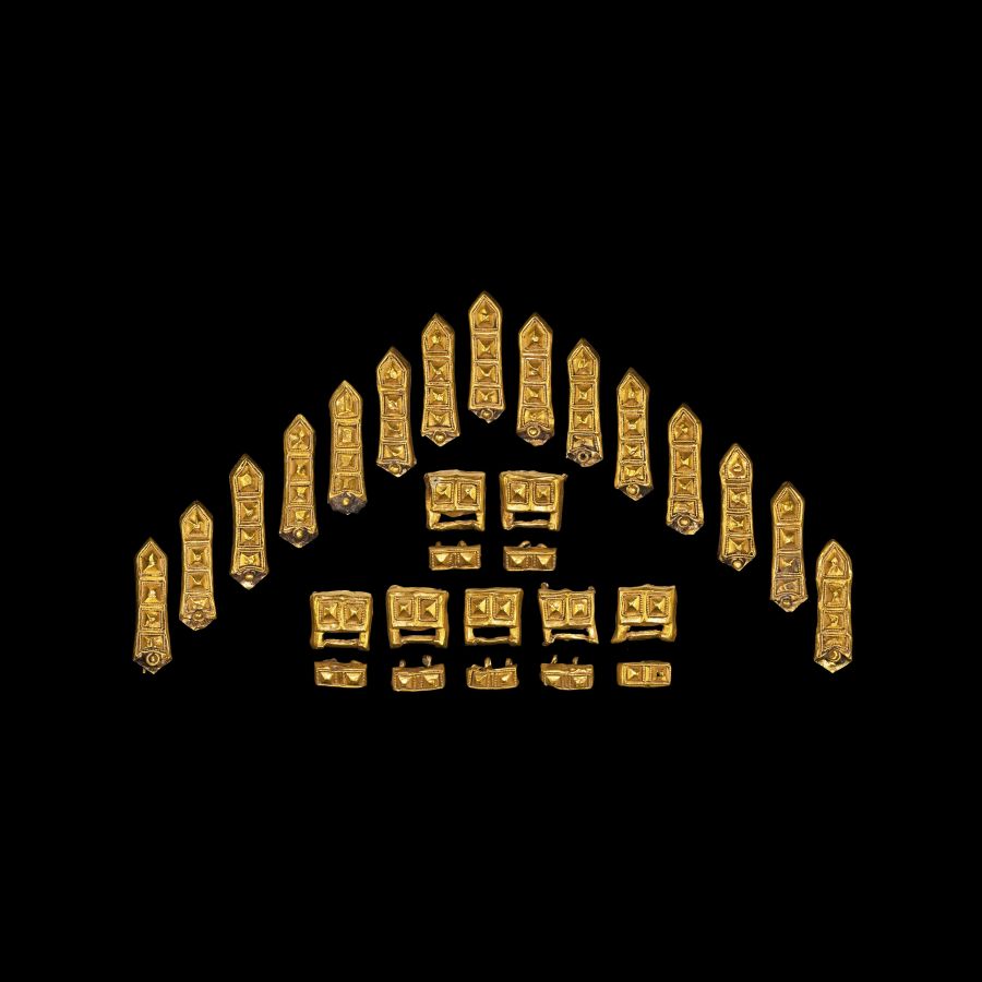 Viking Period Gold Belt Fitting Set