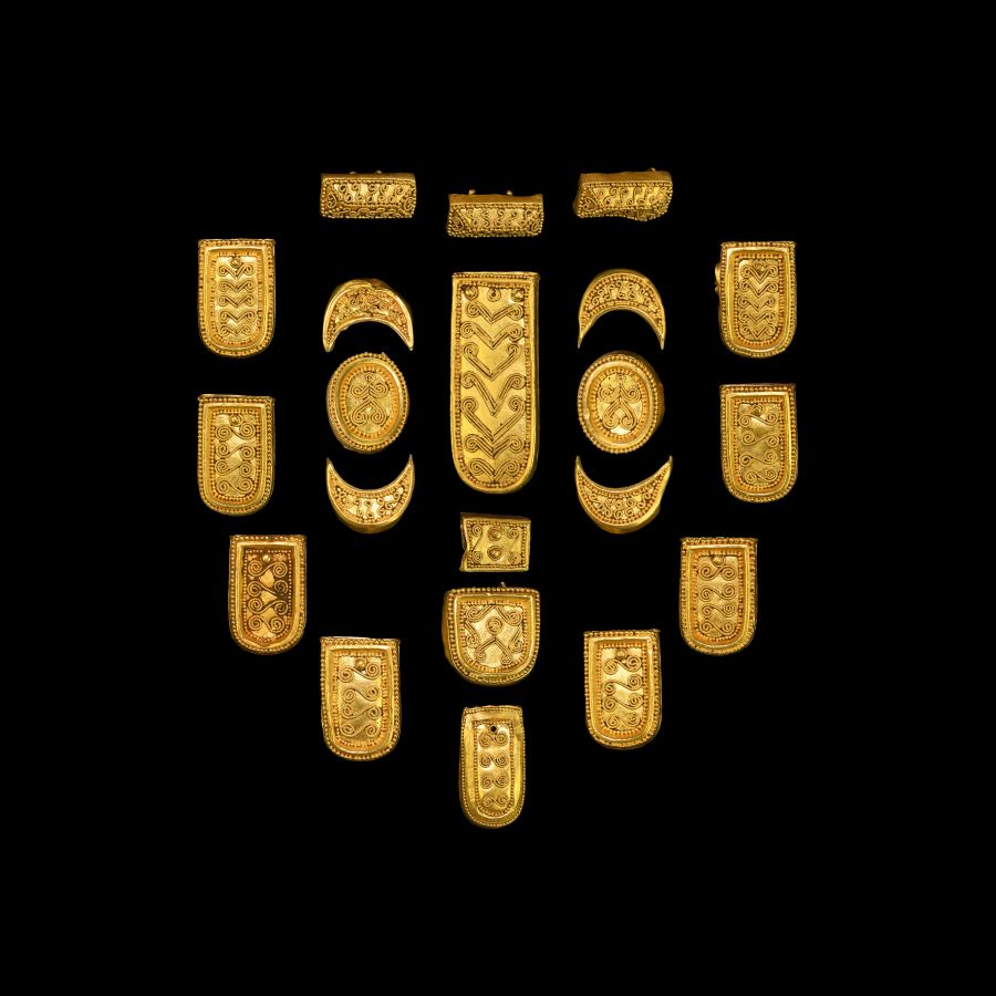 Viking Period Gold Belt Fitting Set
