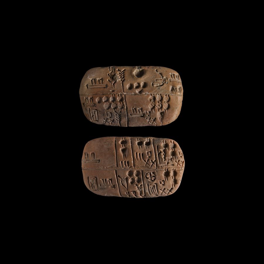 Western Asiatic Jemdet Nasr Pictographic Tablet