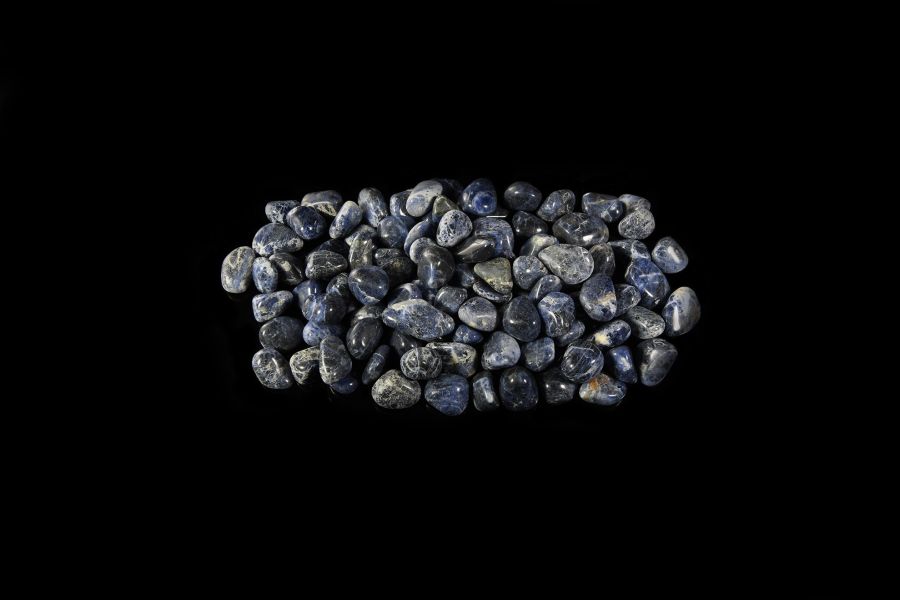 50 Polished Sodalite Mineral Specimens