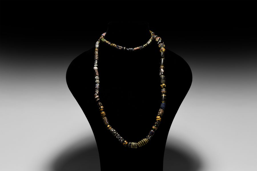 Venetian Glass Lampwork Bead Necklace String
