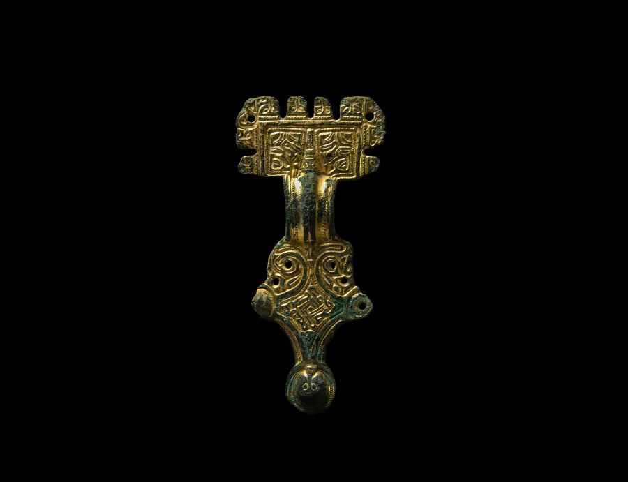 Anglo-Saxon 'The Oving' Great Square-Headed Brooch
