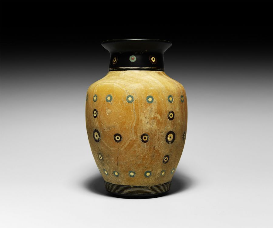 Large Proto-Elamite Inlaid Jar