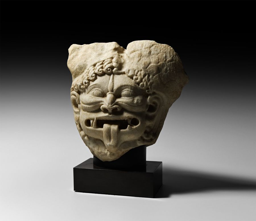 Greek Marble Gorgon