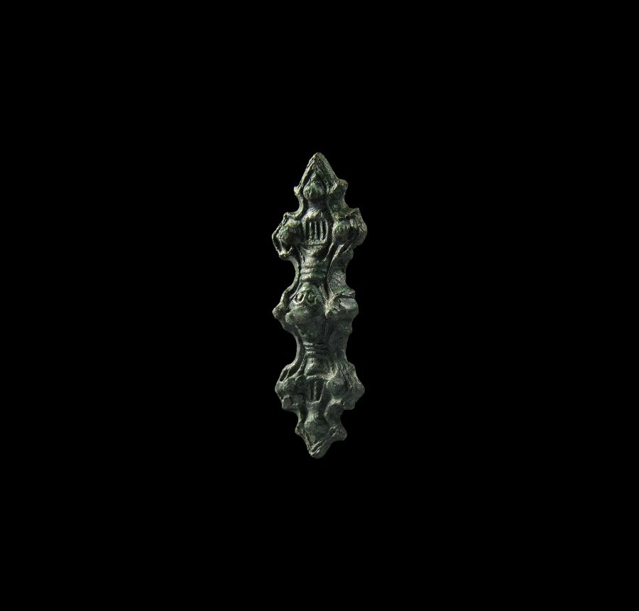 Scandinavian Viking Equal-Arm Brooch