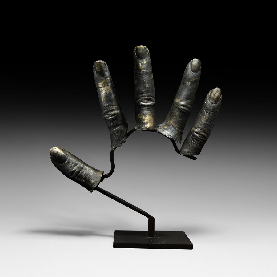 Egyptian Silver Finger Stalls