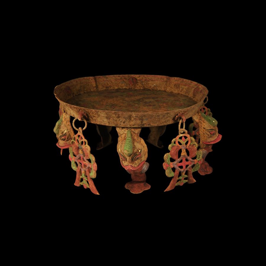 Chinese Bronze Tomb Vessel