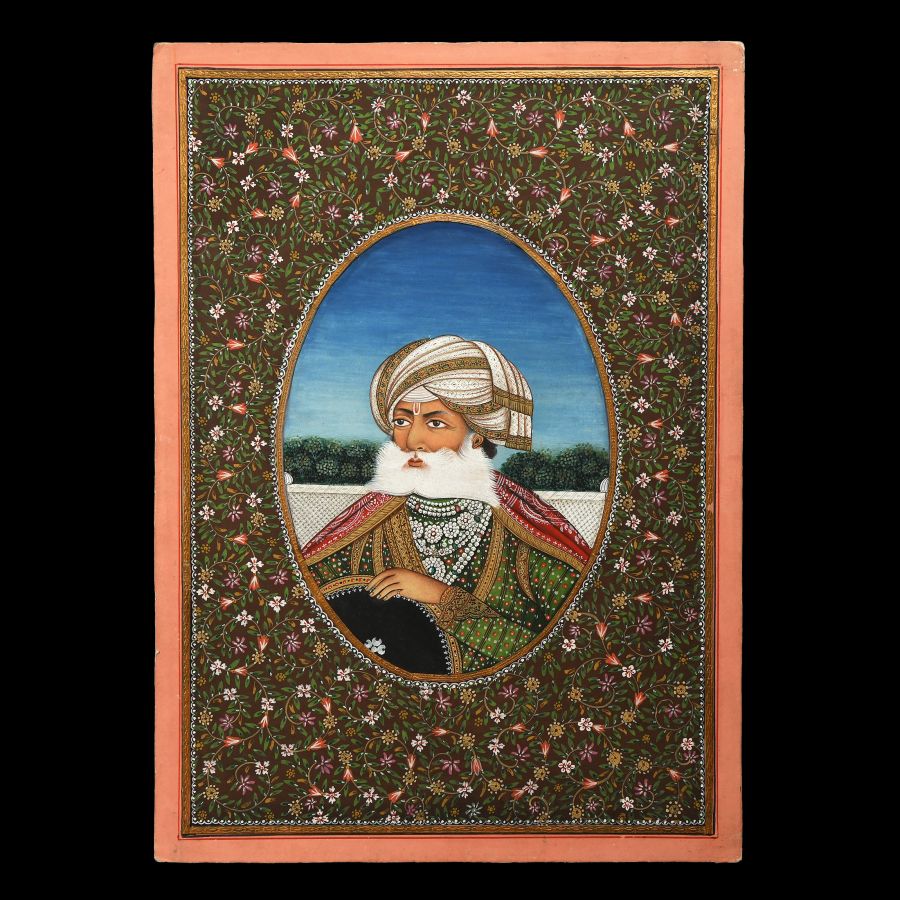 Indian Portrait of Sikh Nobleman