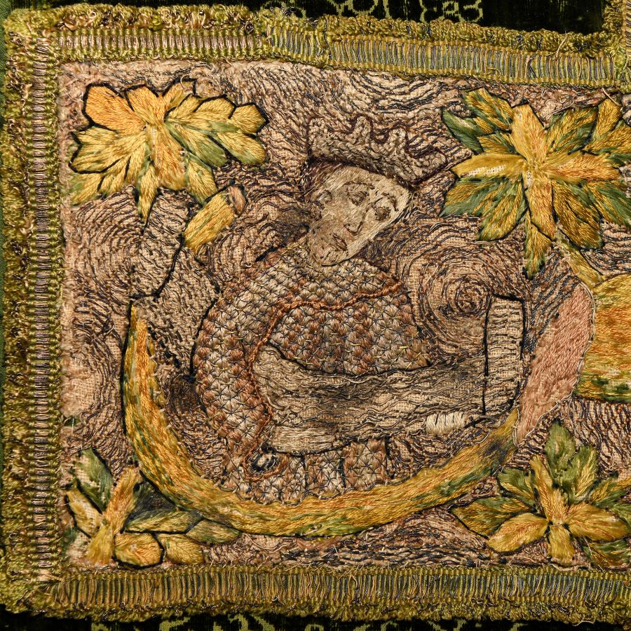 Medieval Chasuble with Scenes of the Crucifixion