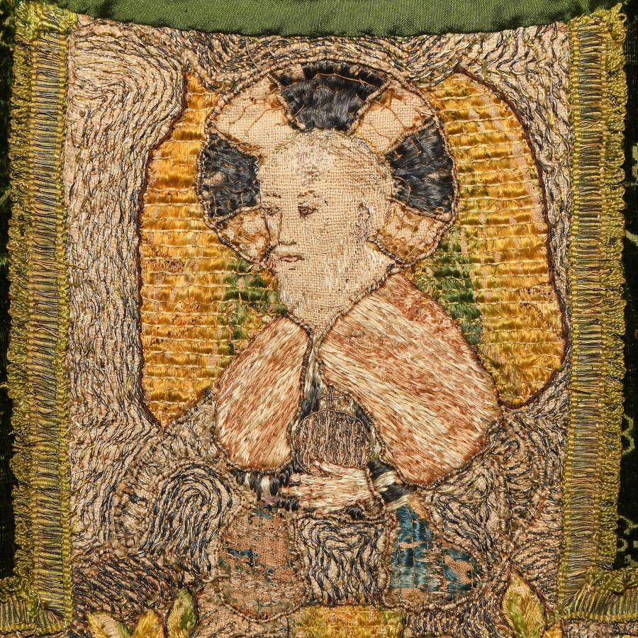 Medieval Chasuble with Scenes of the Crucifixion