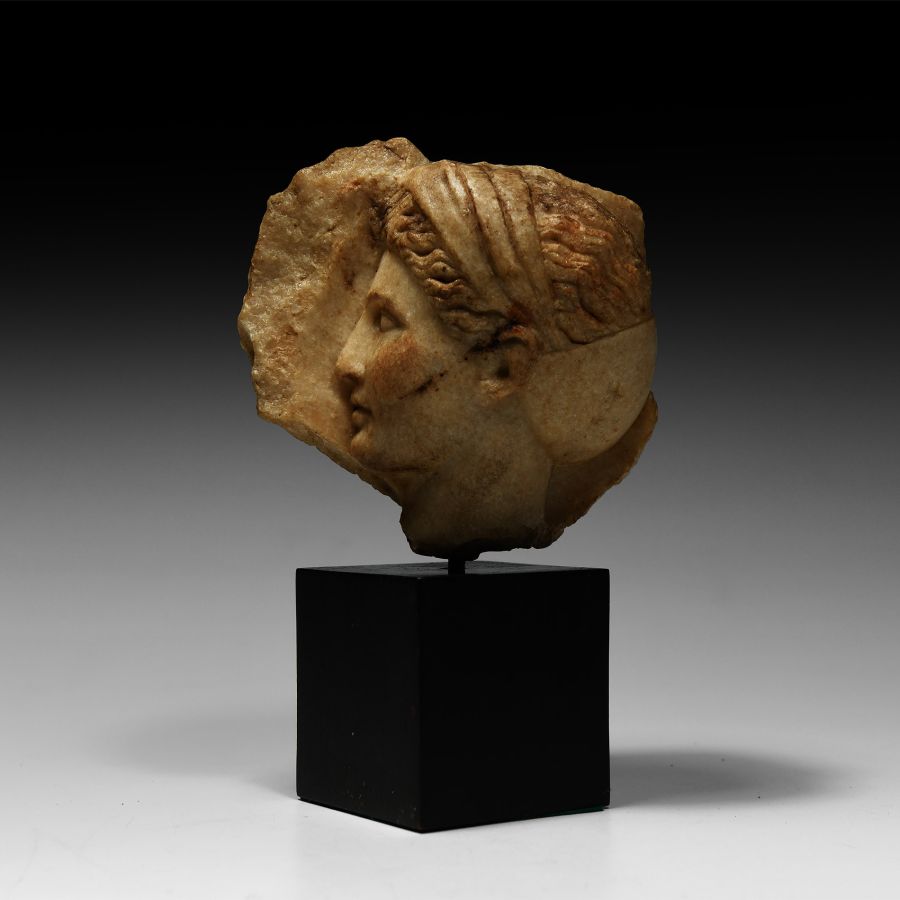 Greek Marble Head of Aphrodite