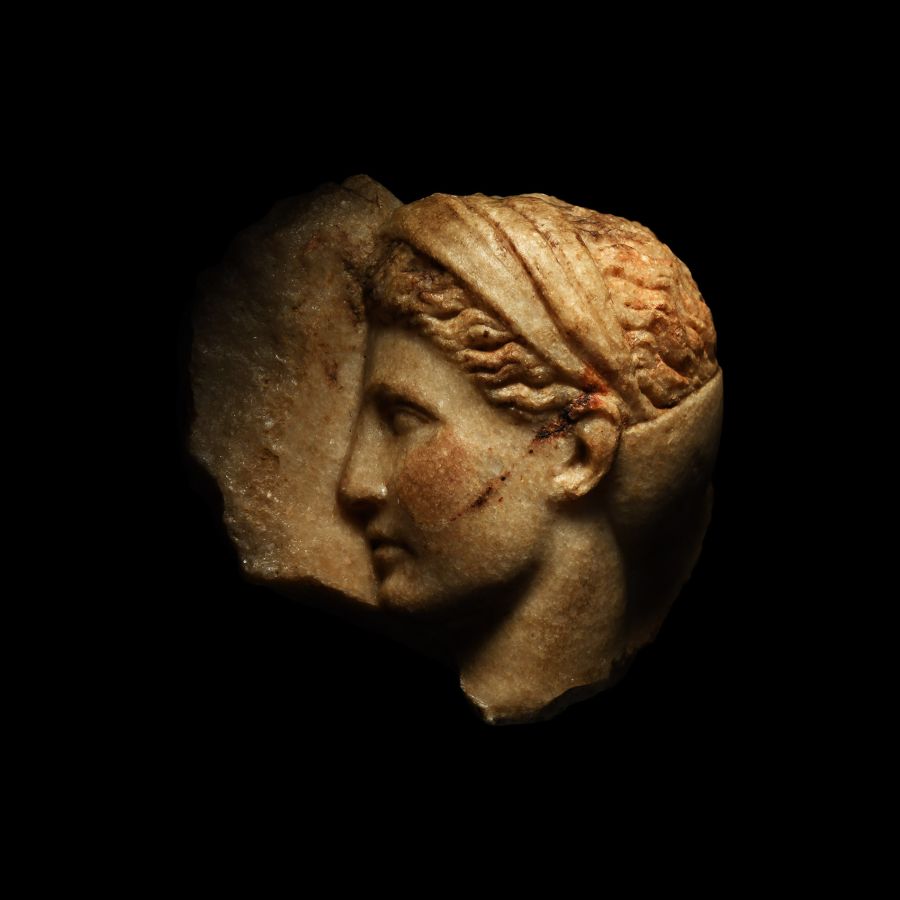 Greek Marble Head of Aphrodite
