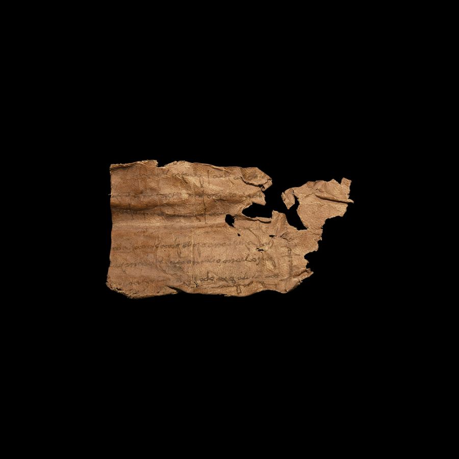 Bactrian Manuscript Fragment of a Letter