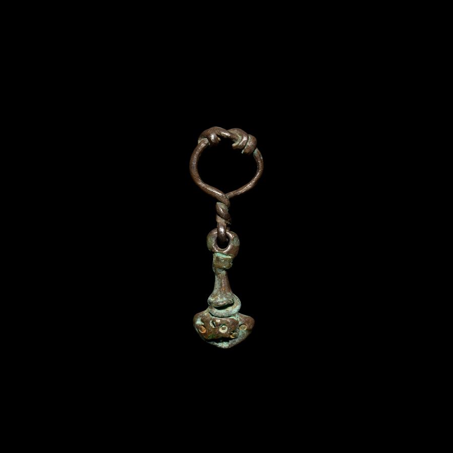 Viking Age Silver Thor's Hammer Pendant