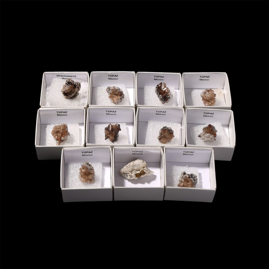 Natural History - Topaz Mineral Specimen Collection