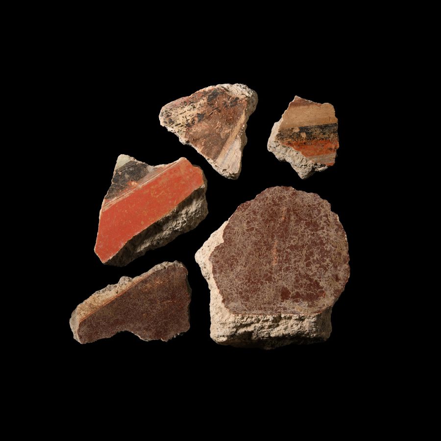 Roman Fresco Painted Wall Plaster Collection
