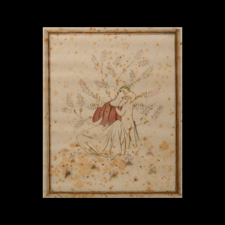 Framed Watercolour Painting