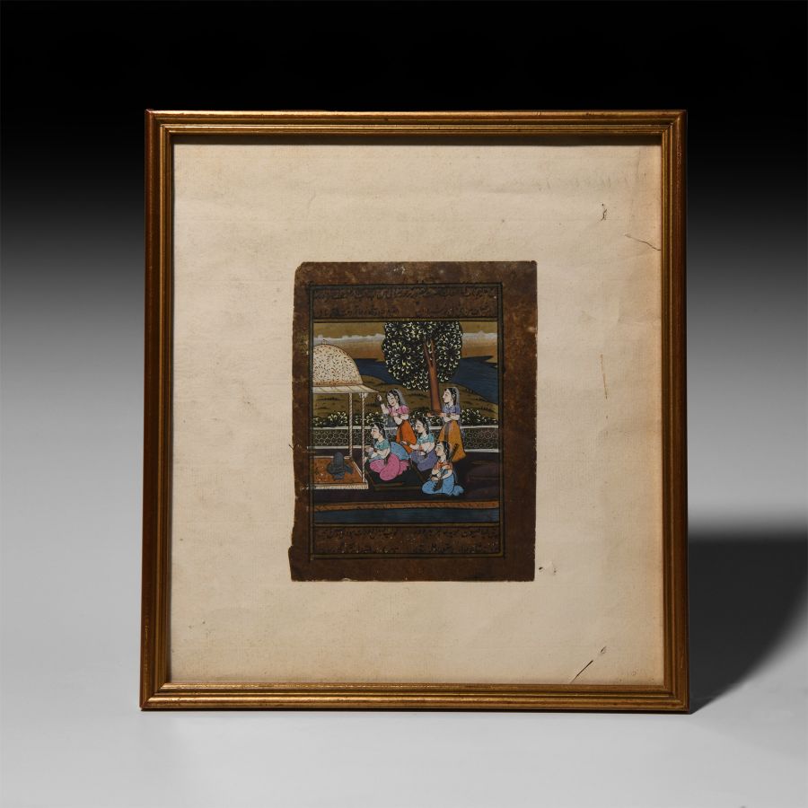Framed Watercolour Painting