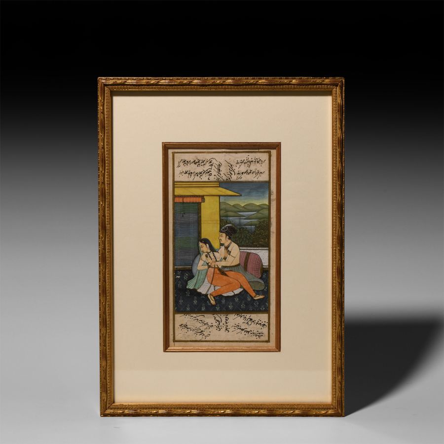 Framed Watercolour Painting