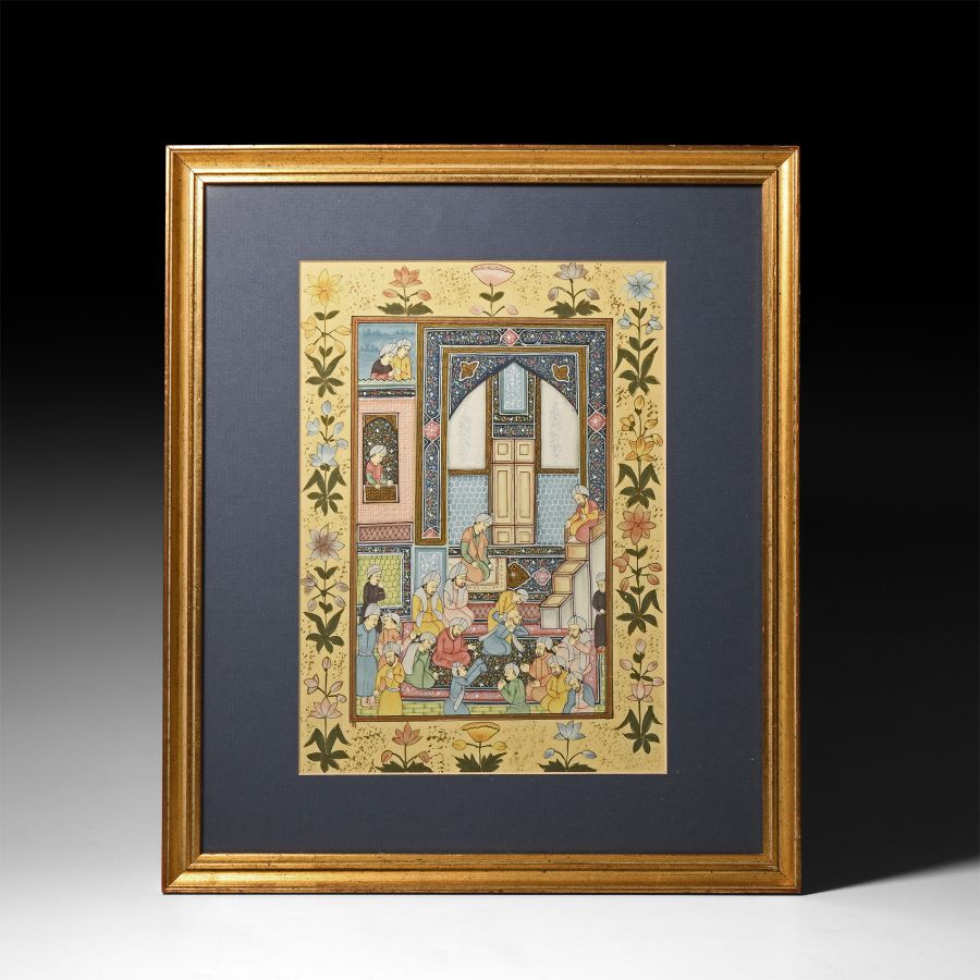 Framed Watercolour Painting
