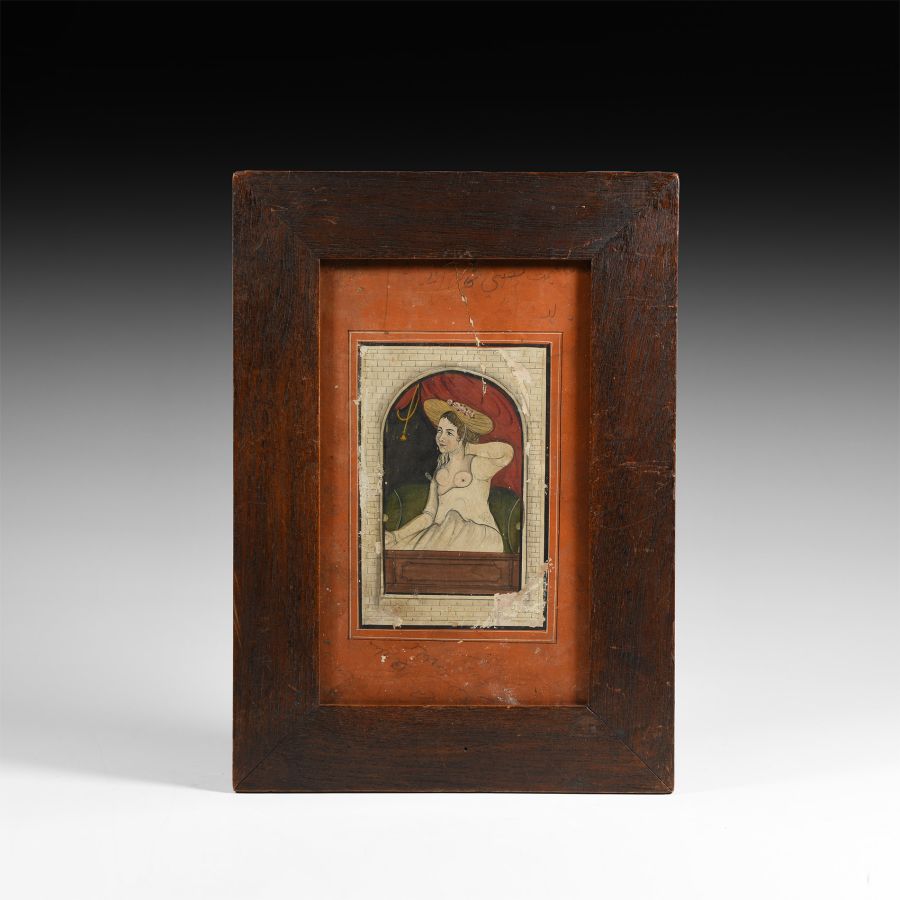 Indian Framed Watercolour Painting