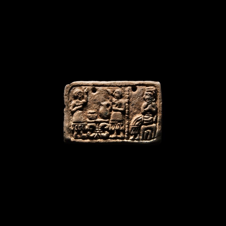 Sumerian Figural Plaque