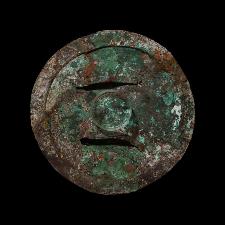 Roman Gladiatorial Shield with Medusa Head