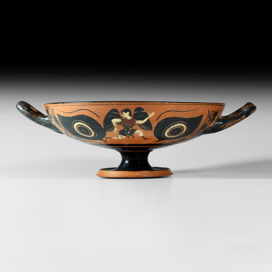 Greek Attic Black-Figure Kylix Eye-Cup