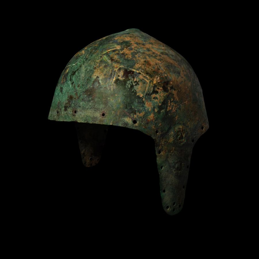 Levantine Helmet with Opposing Ibexes