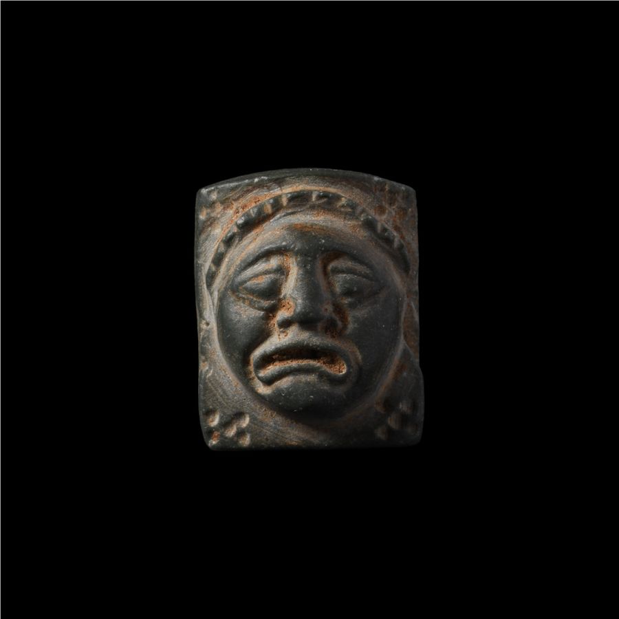 Roman Tragic Mask Applique
