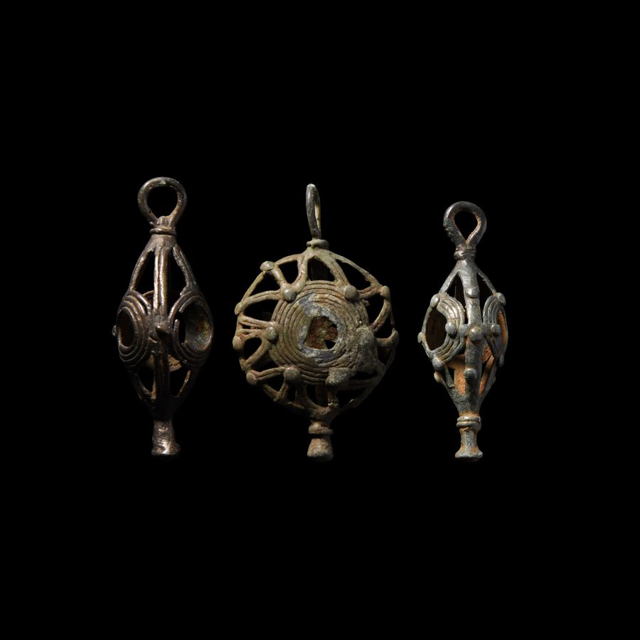 Amlash Cage Pendant Collection