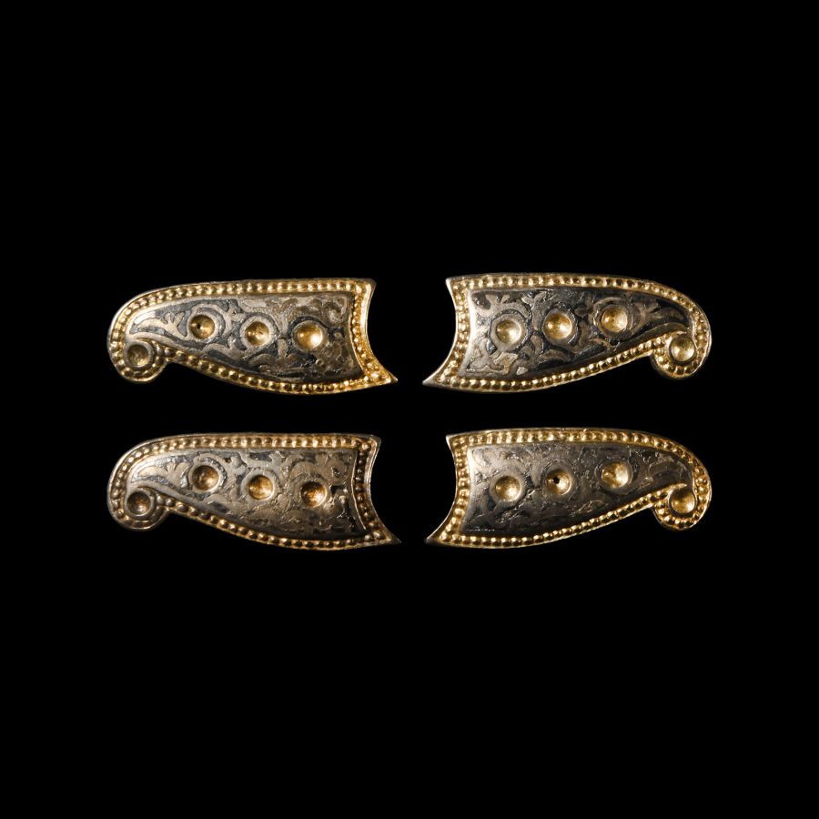 Mongol Silver Belt Mount Group