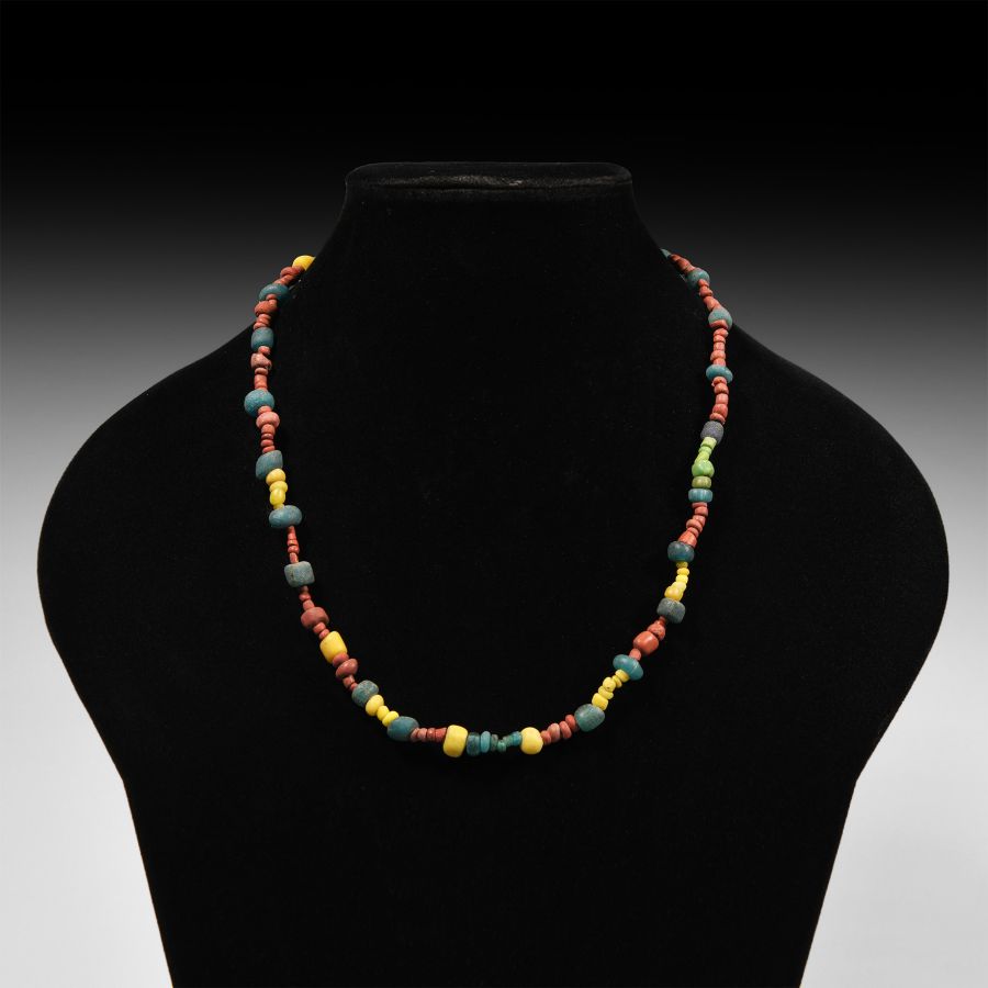 Roman Glass and Other Mixed Bead Group