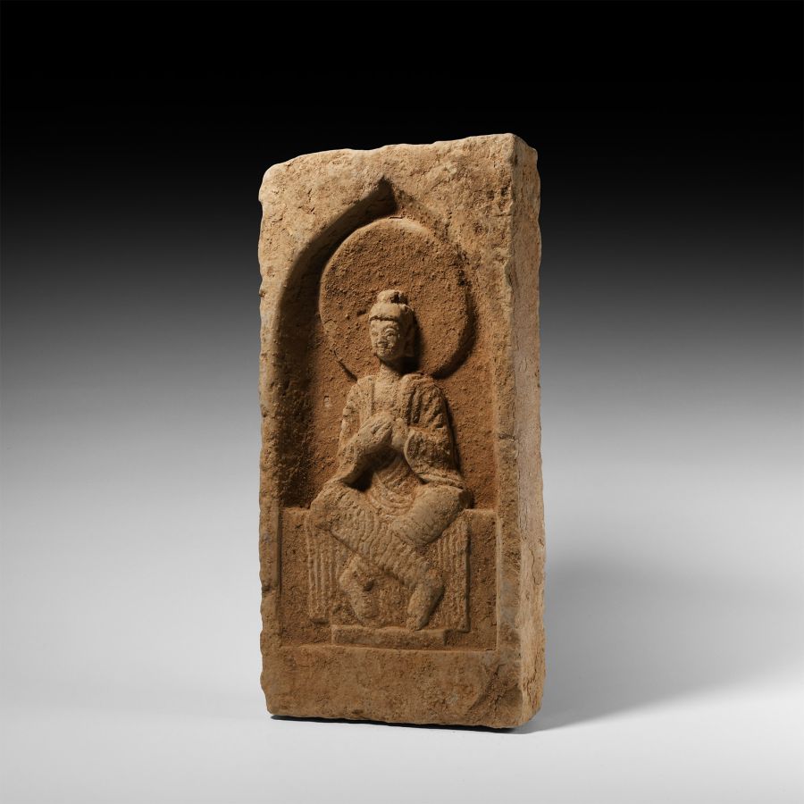 Chinese Wei Buddha Brick
