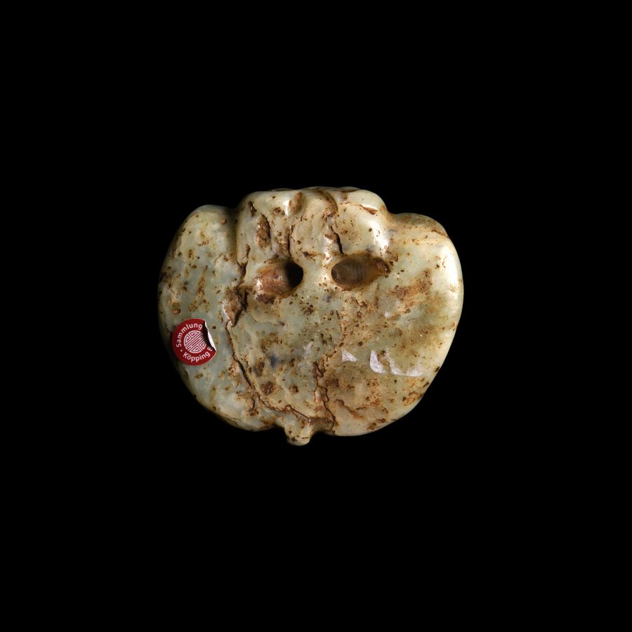 Chinese Han Jade Zoomorphic Carving