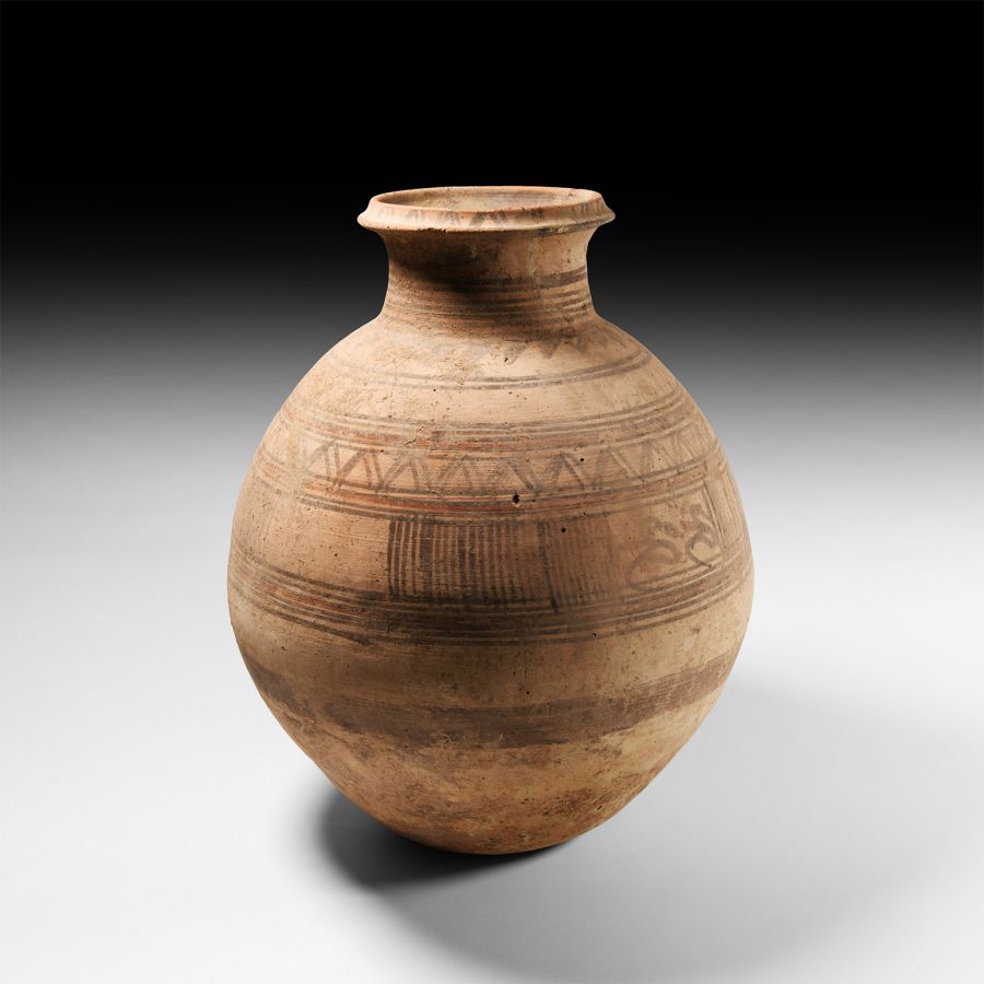 Western Asiatic Jar with Birds
