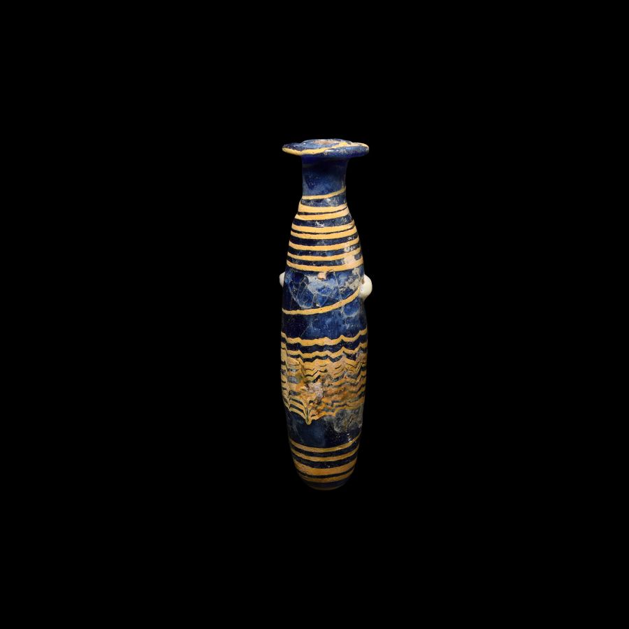 Greek Core-Formed Glass Alabastron
