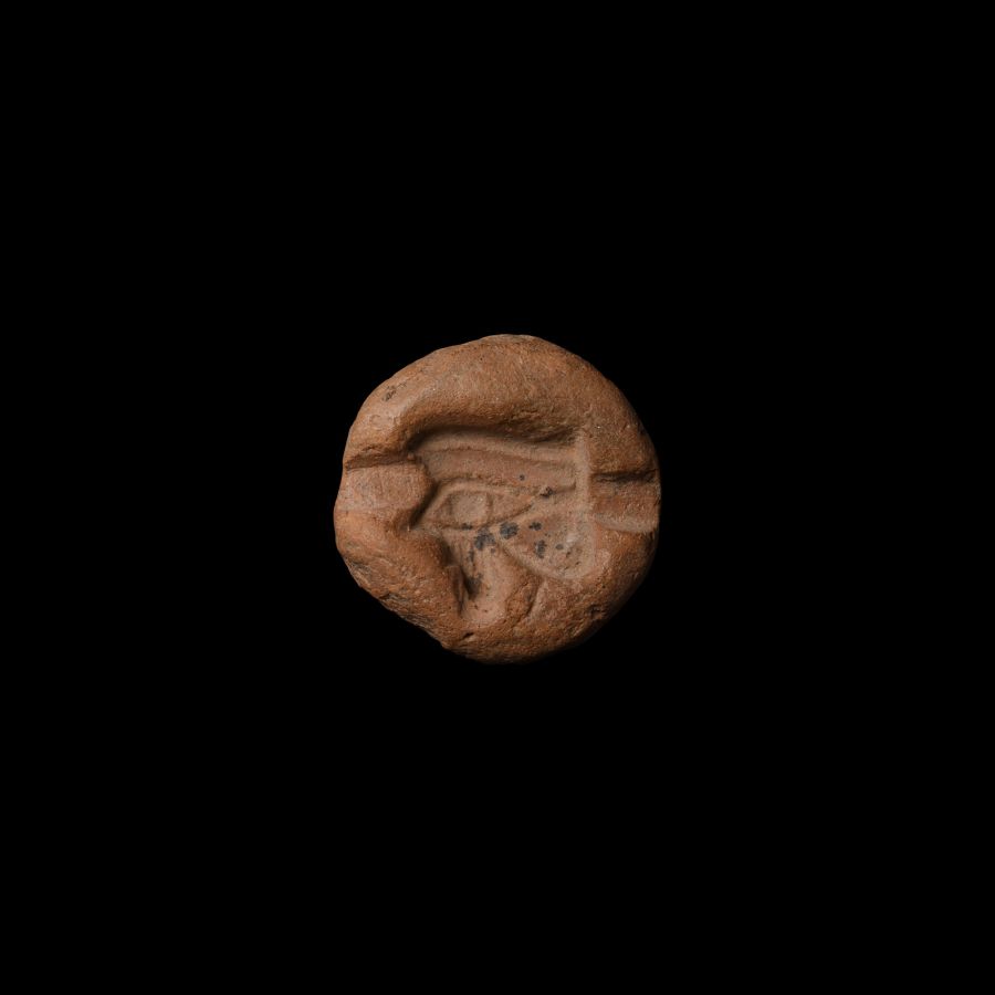 Egyptian Terracotta Eye of Horus Mould