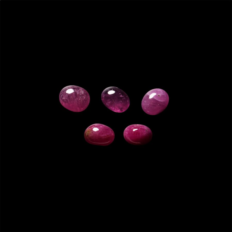 Natural History - 18.4 Carat Cabochon Ruby Group