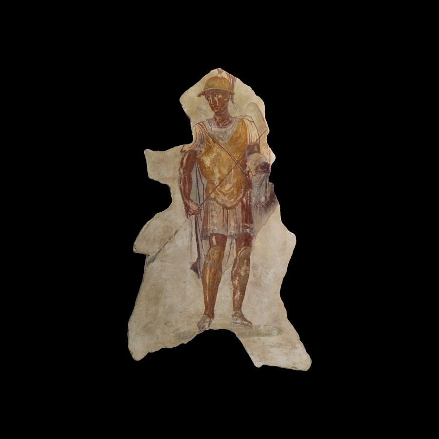 Roman Fresco of a Military Commander
