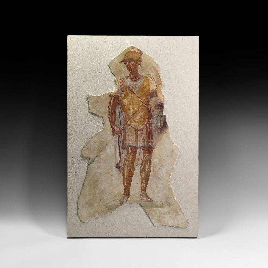 Roman Fresco of a Military Commander