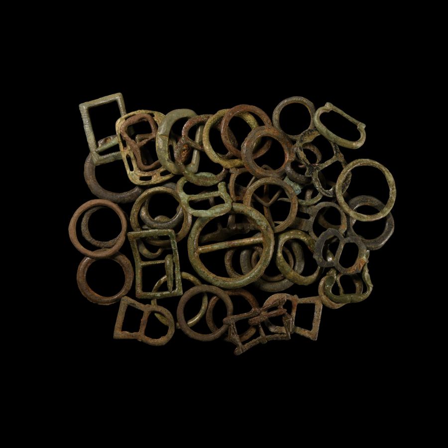 Medieval and Other Buckle and Harness Ring Collection