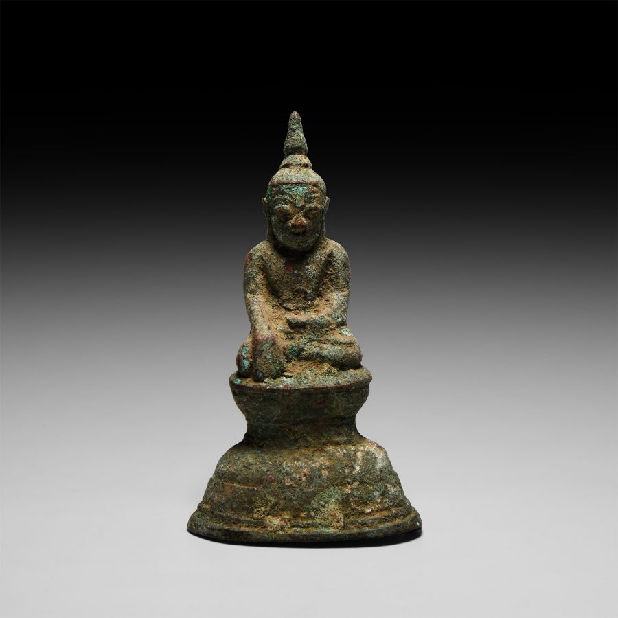 Thai Seated Buddha Statuette