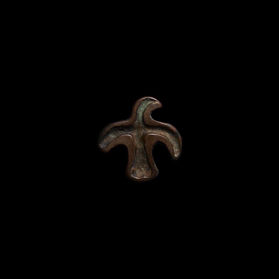 Central Asian Seal Pendant with Spread Eagle