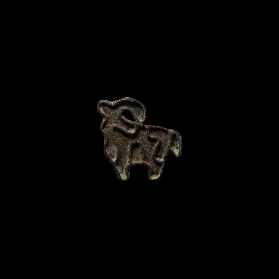 Central Asian Seal Pendant with Horned Quadruped