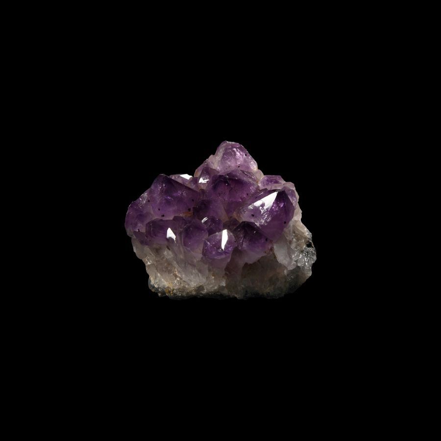 Natural History - Amethyst Crystal Section